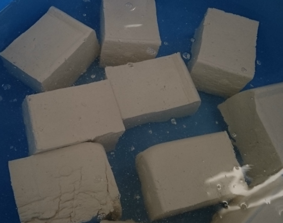 手作り豆腐体験